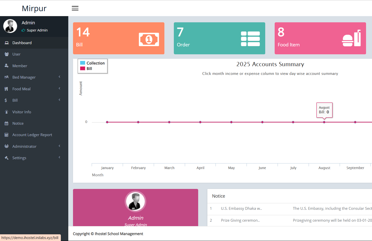Hostel Management System