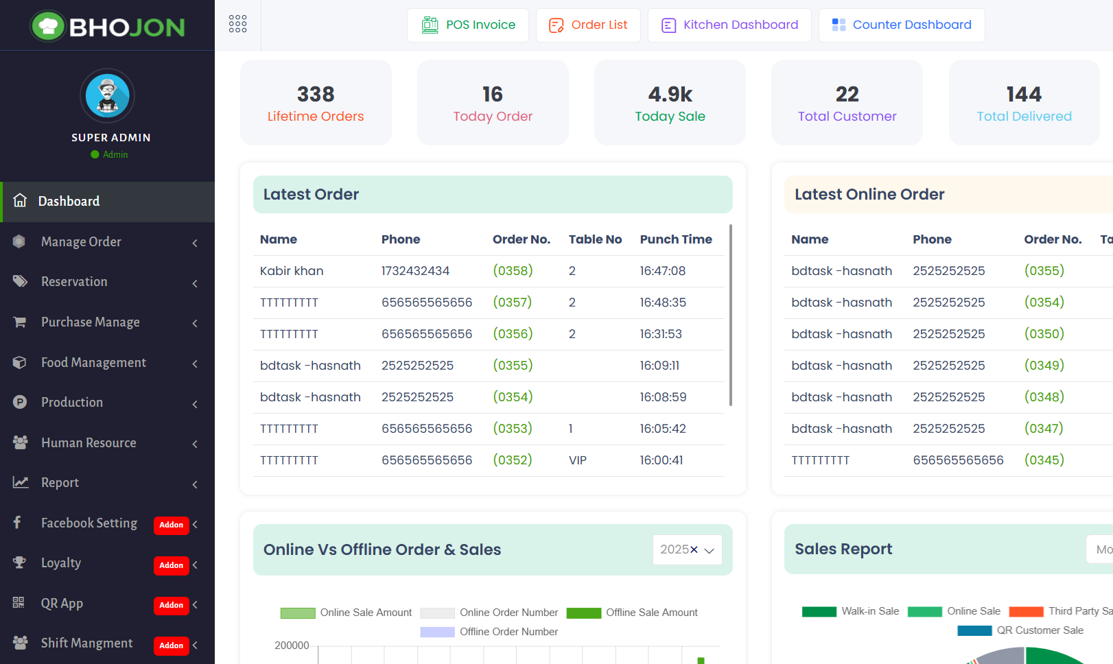 Restaurant Management System